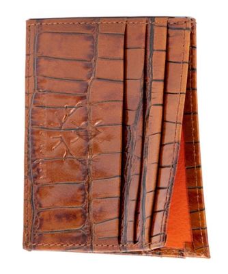 ANTHONY EXEC ID CARD CASE-CHESTNUT-OS