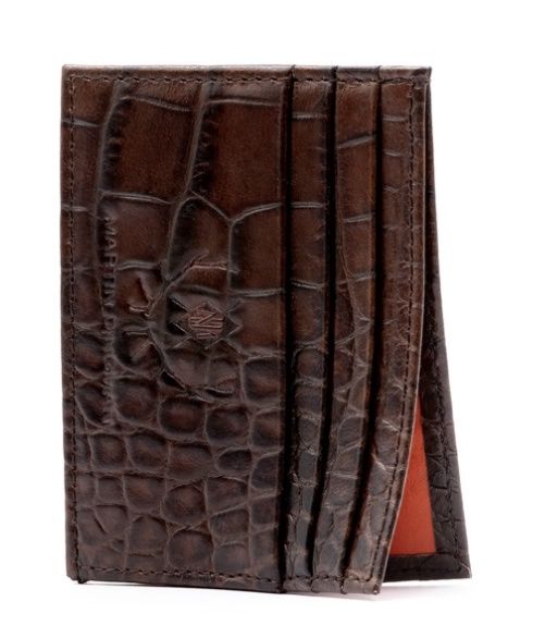 ANTHONY EXEC ID CARD CASE-BROWN-OS