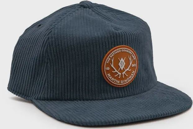 COUNTRY CORDUROY CAP-NAVY-OS