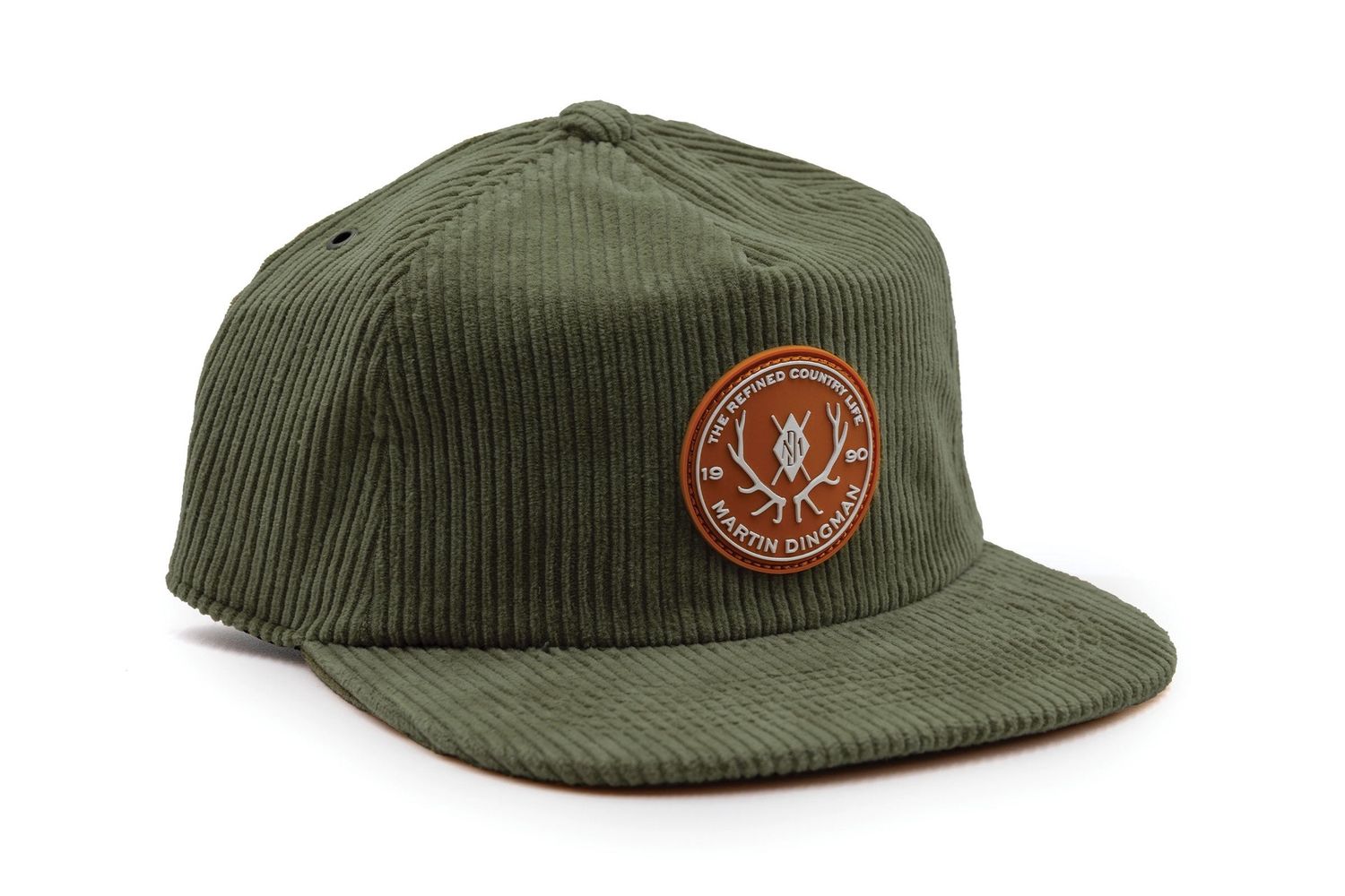 COUNTRY CORDUROY CAP-EVERGREEN-OS