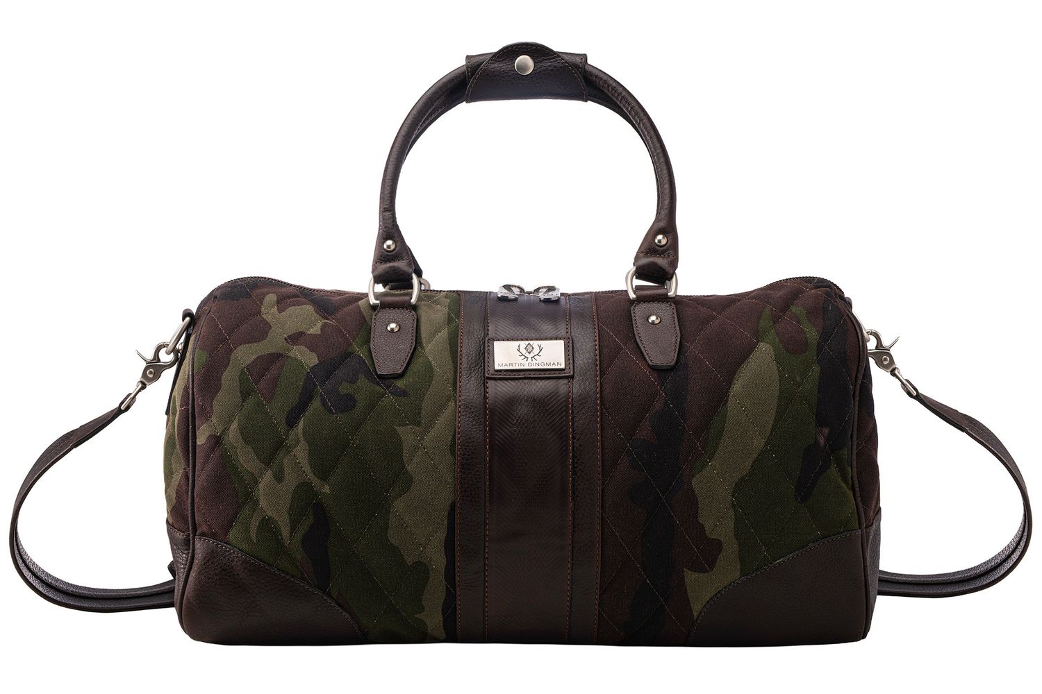 FIELD DUFFEL-GREEN CAMO-OS