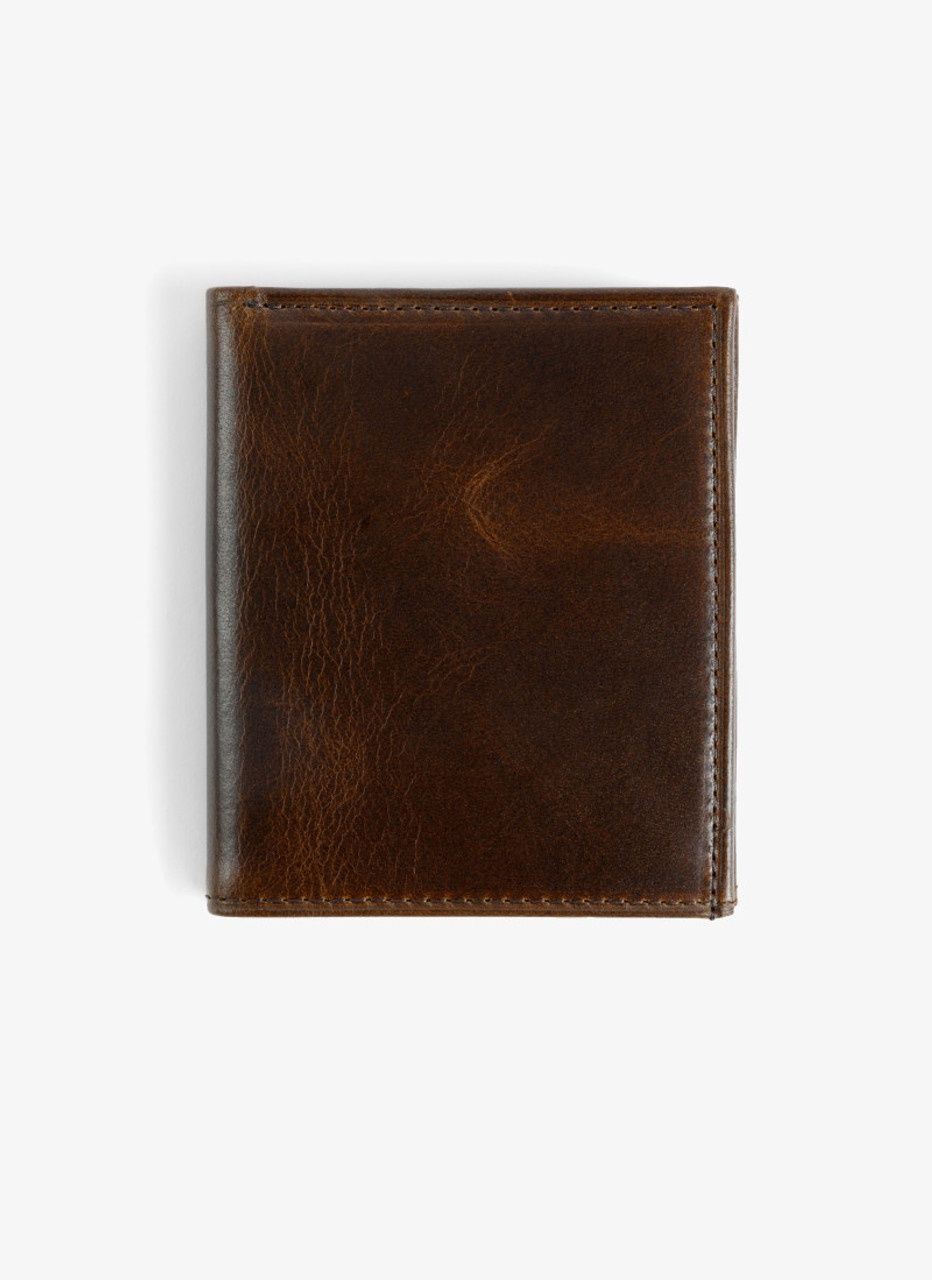 Wallet Slanted Pocket  - A-CW03-BBR, Color: Brompton Brown