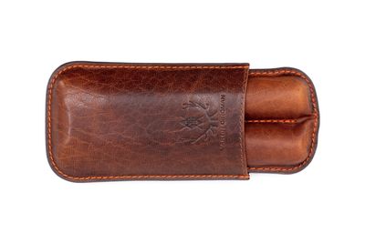 HAVANA CIGAR CASE-RUSSET-OS
