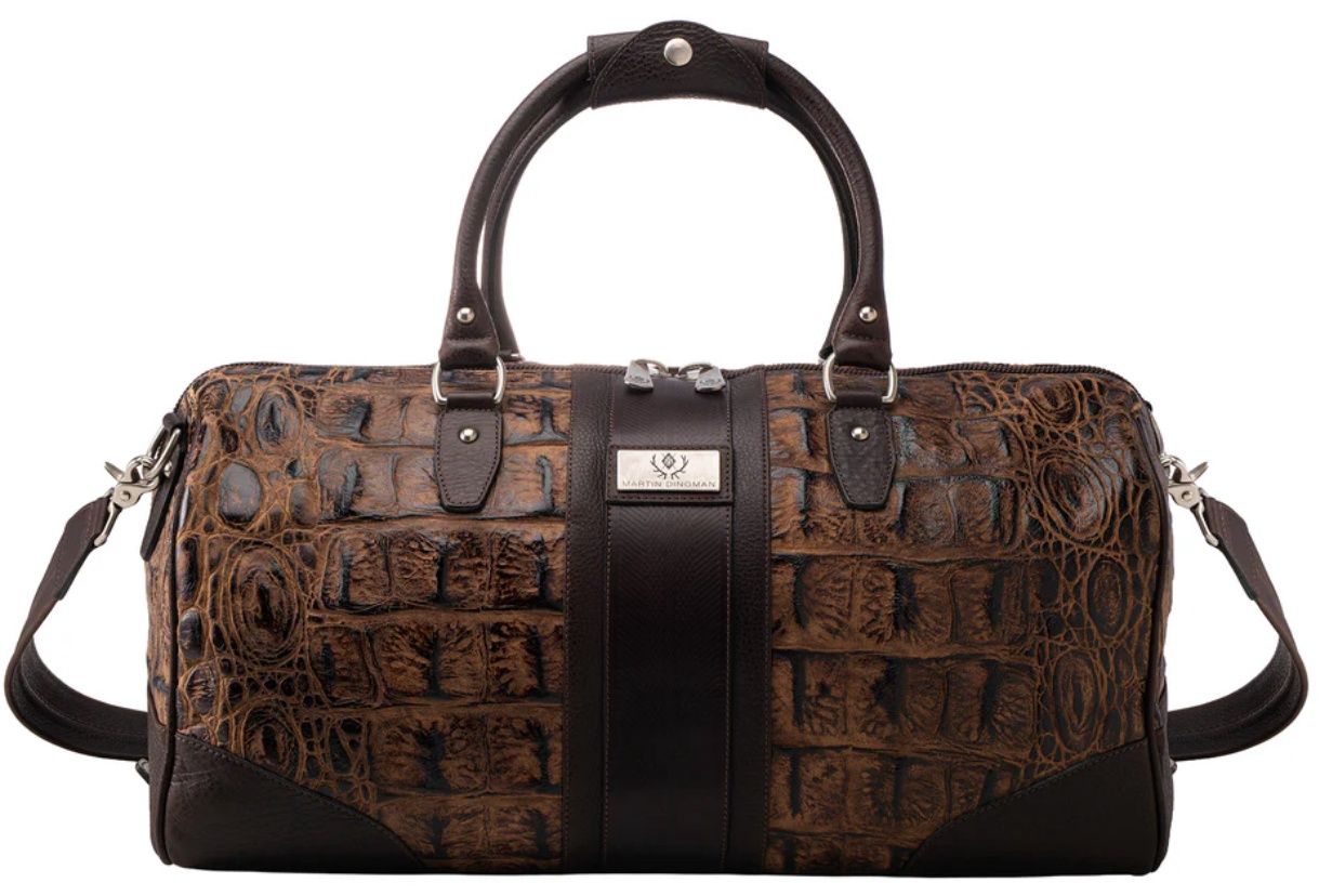 SAFARI DUFFEL-BURNT PECAN-OS