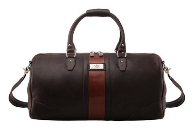 RUDYARD POLOCROSSE DUFFEL-DK BROWN-OS