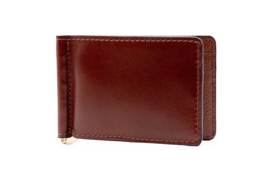 EDWARD CC MONEYCLIP-SADDLE TAN-OS