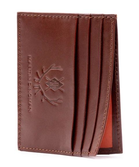 EDWARD EXEC ID CARD CASE-SADDLE TAN-OS