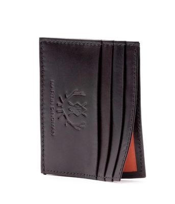 EDWARD EXEC ID CARD CASE-CHOCOLATE-OS