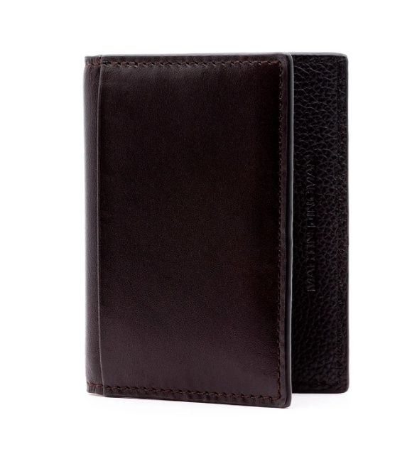 EDWARD ID WALLET-CHOCOLATE-OS