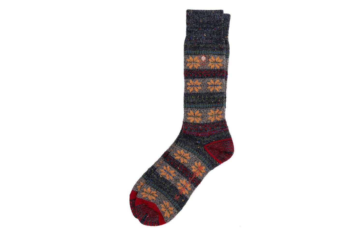 FAIRISLE ALPACA-Charcoal-OS