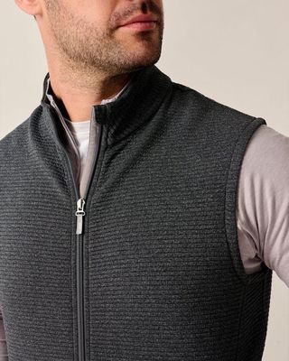 REGGIE RIBBED PERFORMANCE VEST