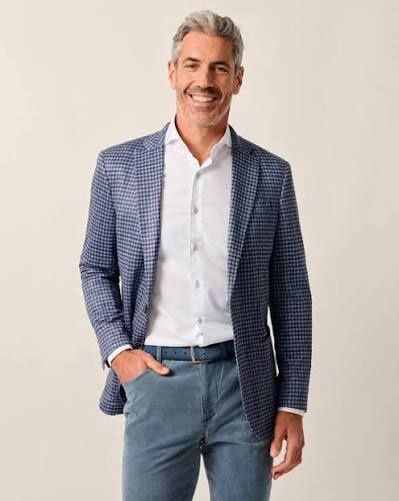 THAYER TOP SHELF HOUNDSTOOTH KNIT SPORT COAT