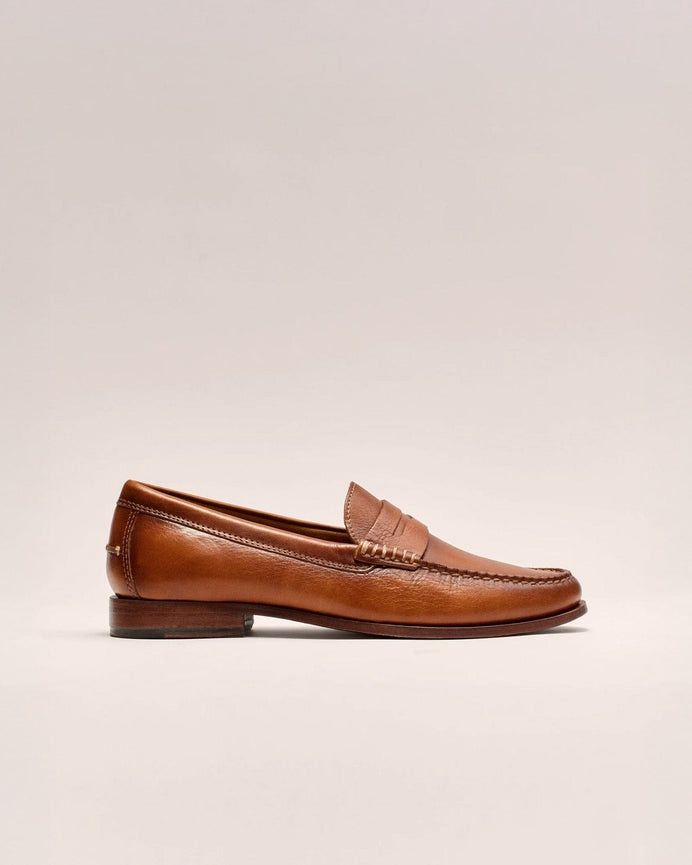 CLUBHOUSE PENNY LOAFER, Color: TAN, Size: 9