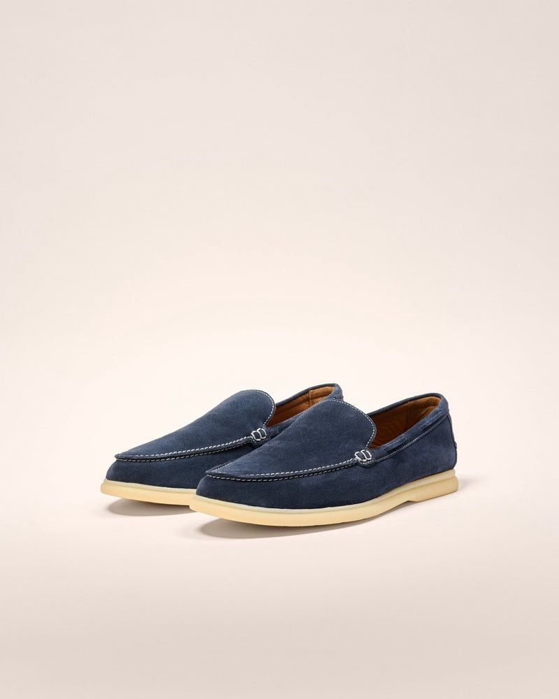 MALIBU MOCCASSIN 2.0 - JMFW1700, Color: NAVY, Size: 9