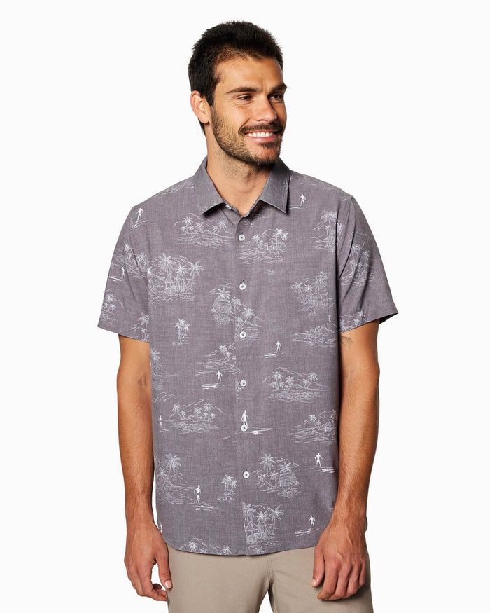 GOLDEN STATE SS - TW1123, Color: Grey Scenic, Size: M