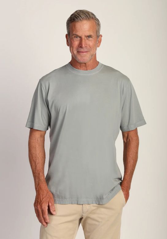 BASIC CREW - F1M13JC, Color: Fog, Size: M