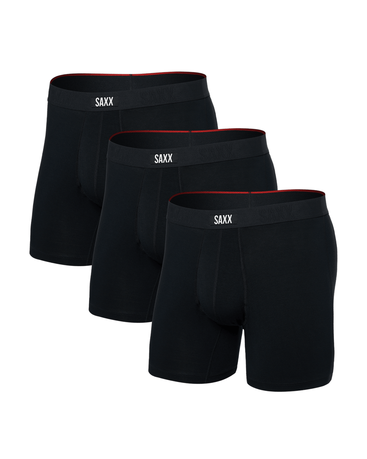 VIBE XTRA 3PK - SXPP3VX, Color: BLACK, Size: XS