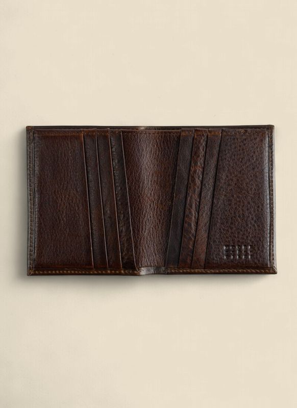 Wallet Slanted Pocket | Brompton Brown