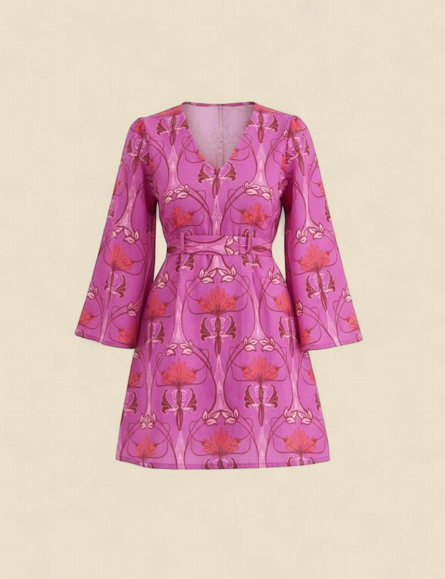 Kennedy Dress - Zest Vivid