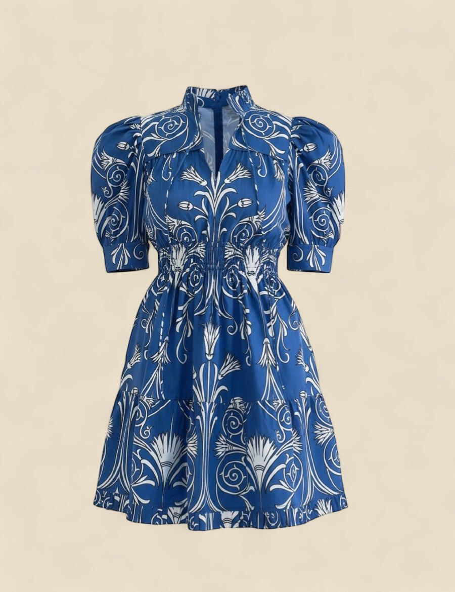 Alice Dress | Iron Veil Navy