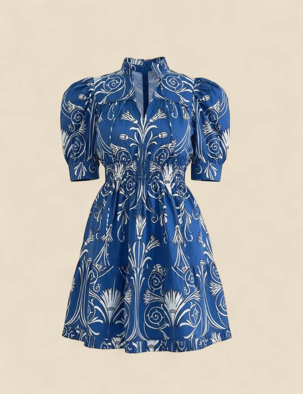 Alice Dress | Iron Veil Navy