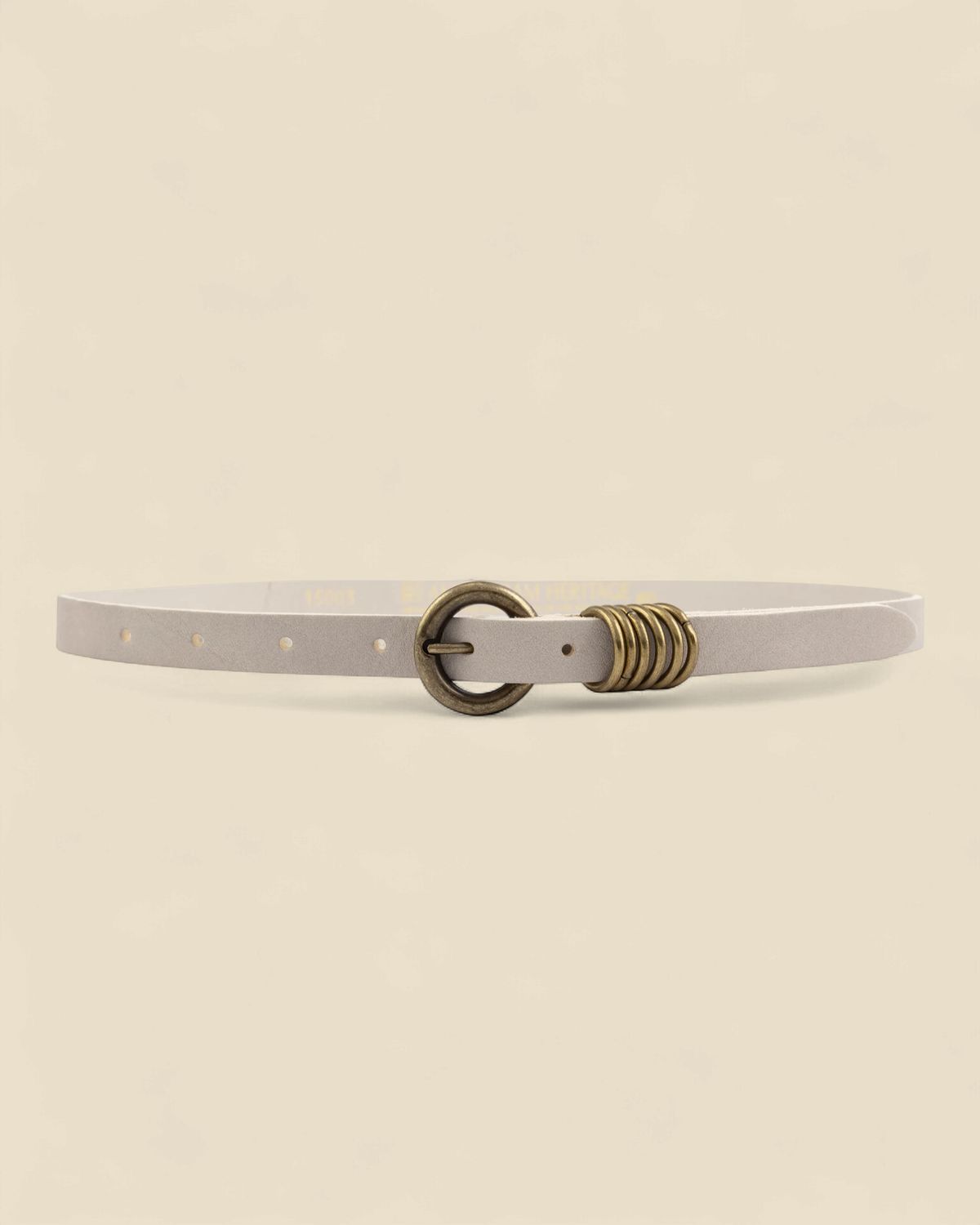 Alie | Skinny Leather Belt