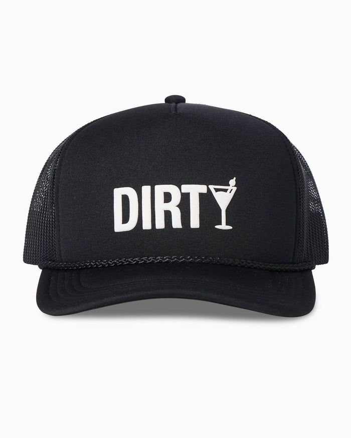 Dirty | Foam Trucker Hat, Color: Black, Size: OS