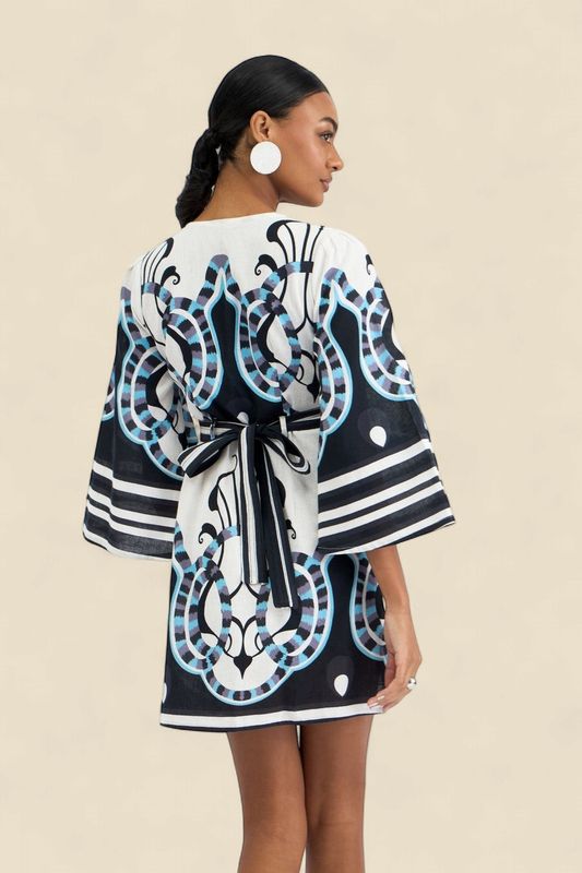 Kennedy Dress -  Harbor Silver Mist