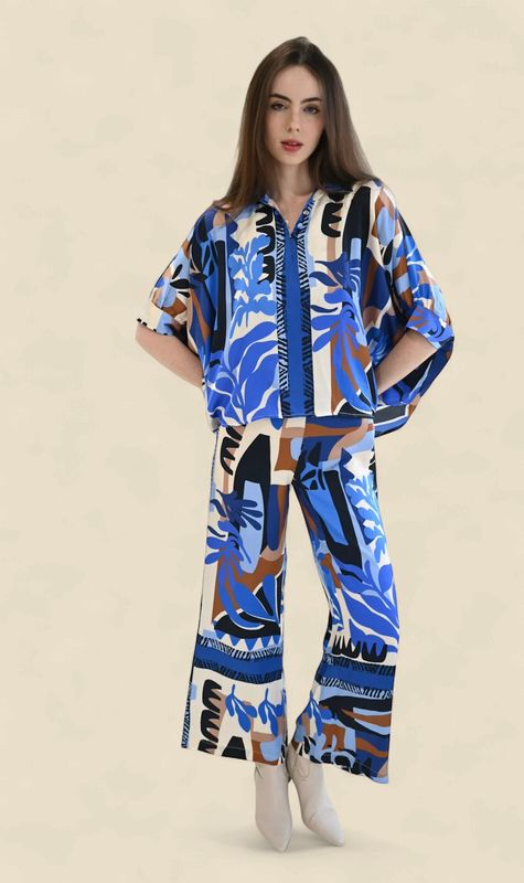 Shreveport Top Scarf Print