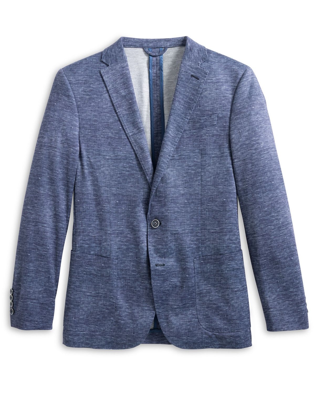 SWINDON TOP SHELF PRINTED KNIT SPORT COAT, Color: NAVY, Size: 40_R