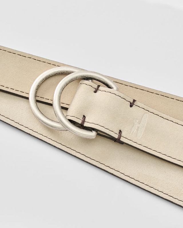 O RING SUEDE BELT