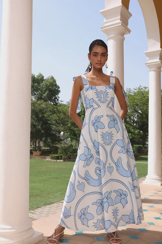 Pearl Dress - Monaco Céleste