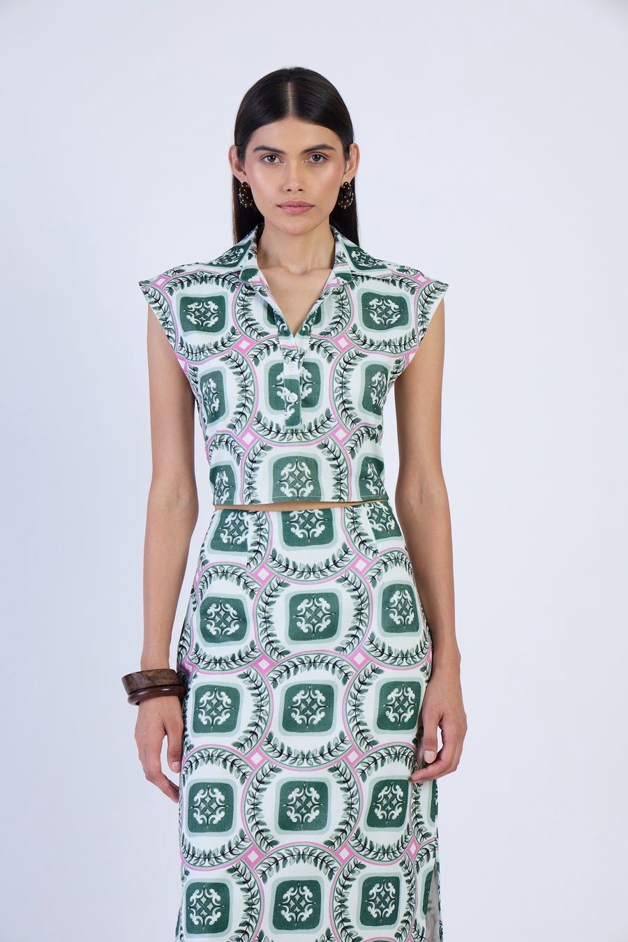 Alba Top - 962, Color: Palermo Emerald, Size: XS