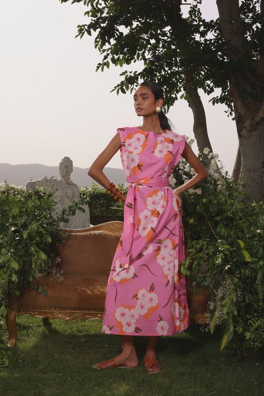 Perry Dress - Ashburn Fuschia