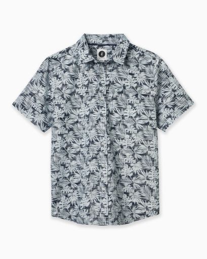coastline s/s button up shirt, Size: M