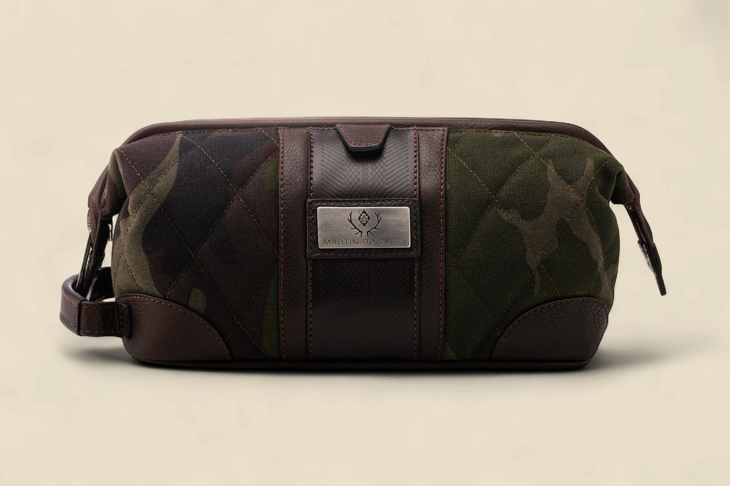 FIELD WAXED COTTON SHAVE CASE