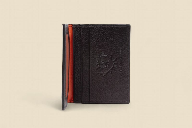 HEMINGWAY SADDLE LEATHER ID WALLET - CAMO