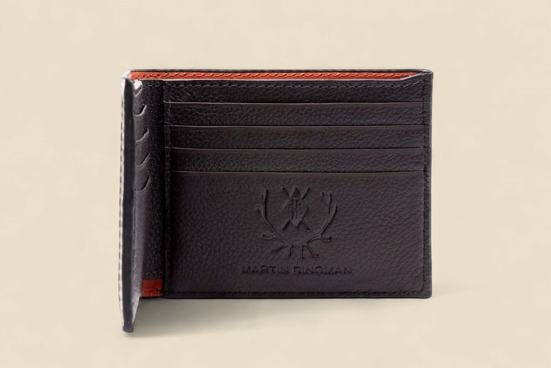 BILL WATER BUFFALO BILLFOLD  - BURNT CEDAR