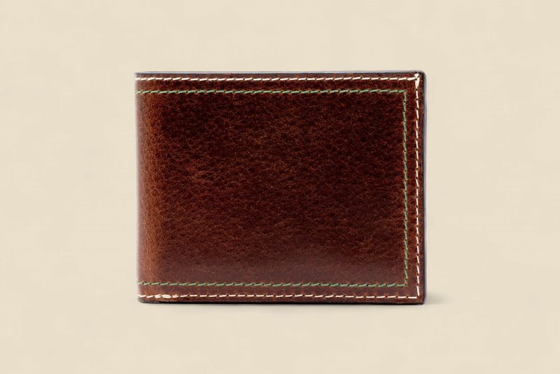BILL WATER BUFFALO BILLFOLD  - BURNT CEDAR