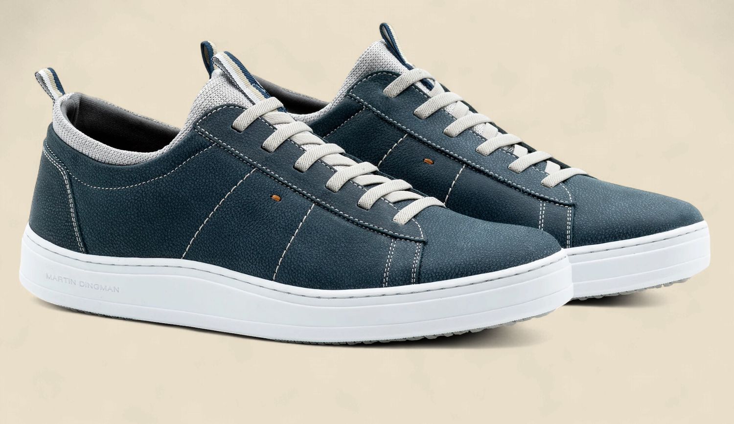 CAMERON NUBUCK SNEAKERS - OCEAN