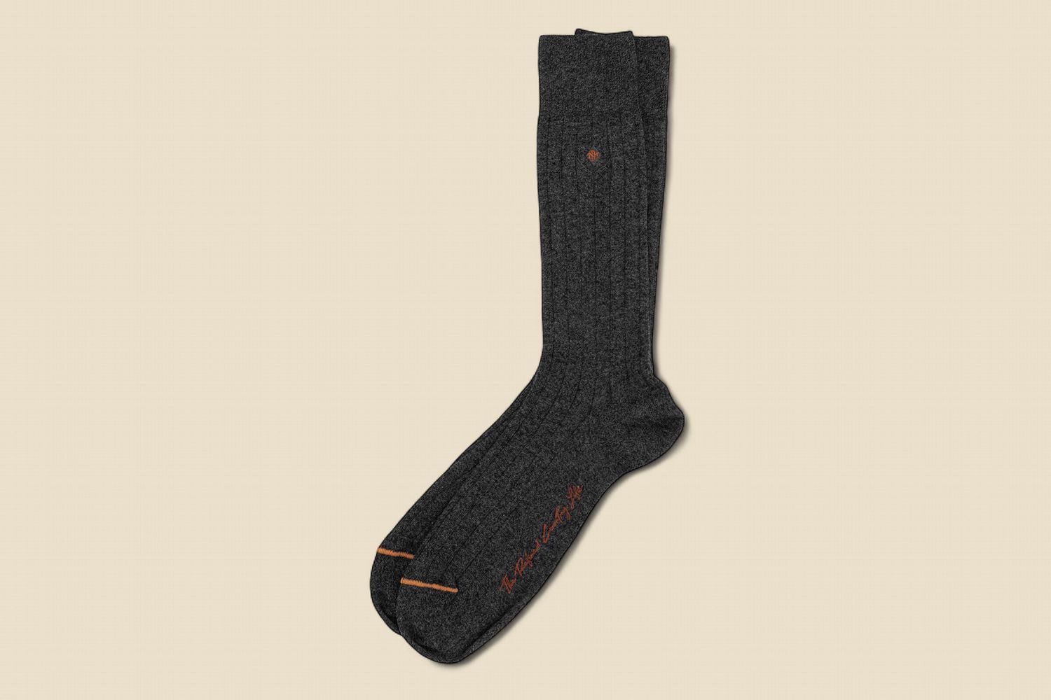 ALL SEASON COUNTRY CLASSIC MERINO WOOL AND PIMA COTTON SOCKS - CHARCOAL, Size: OS