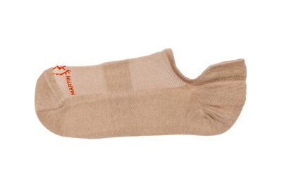 SIGNATURE SNEAKER PIMA COTTON SOCKS - KHAKI