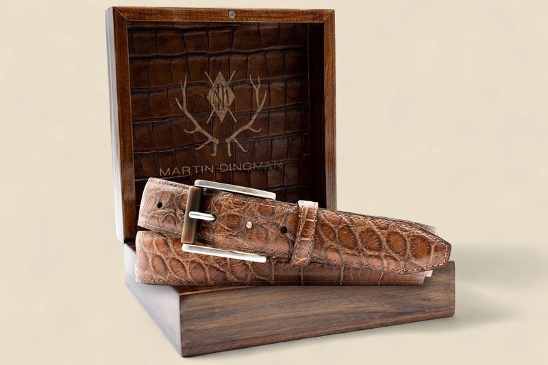 ONE BY ONE VINTAGE AMERICAN ALLIGATOR - OLD HICKORY