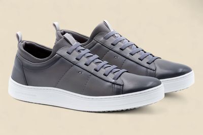 CAMERON SHEEP SKIN SNEAKERS - SLATE
