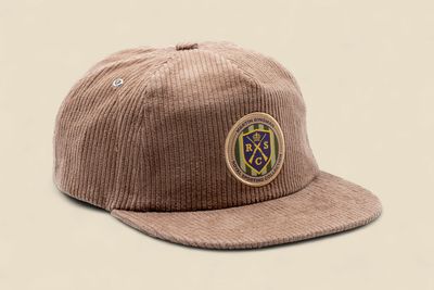 CORDUROY COUNTRY CAP - CHESTNUT