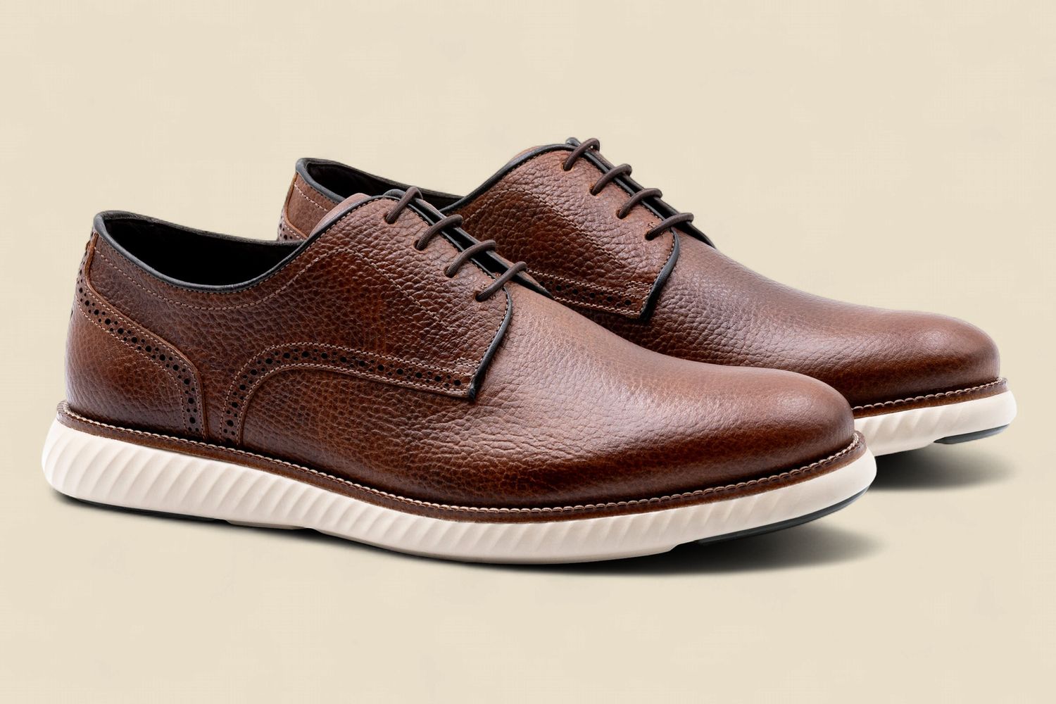 COUNTRYAIRE WATER BUFFALO PLAIN TOE - OAK