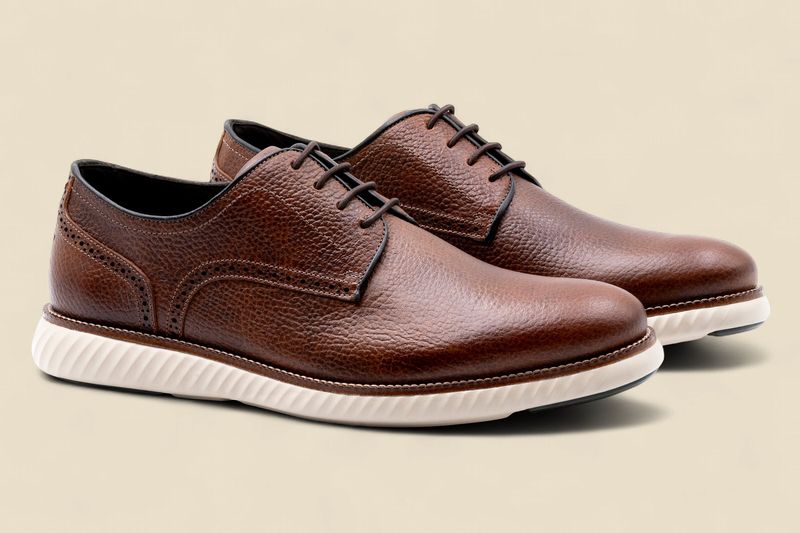 COUNTRYAIRE NO NEOPRENE WATER BUFFALO PLAIN TOE - OAK