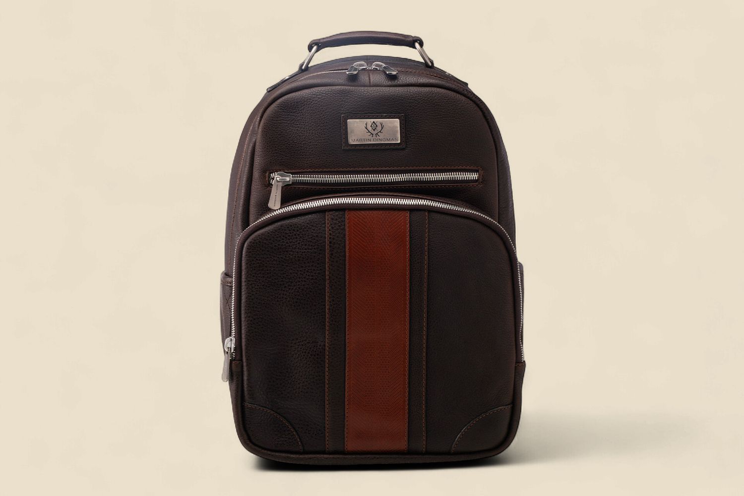 RUDYARD SADDLE LEATHER GLOBE TROTTER BACKPACK