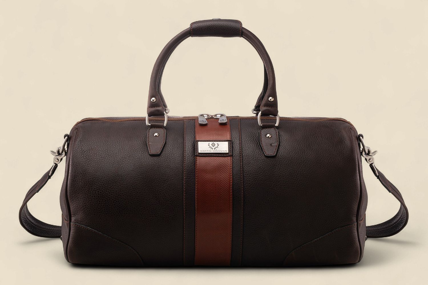 RUDYARD SADDLE LEATHER POLOCROSSE DUFFEL