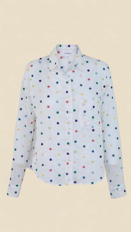Boyfriend Shirt - Multi Dot